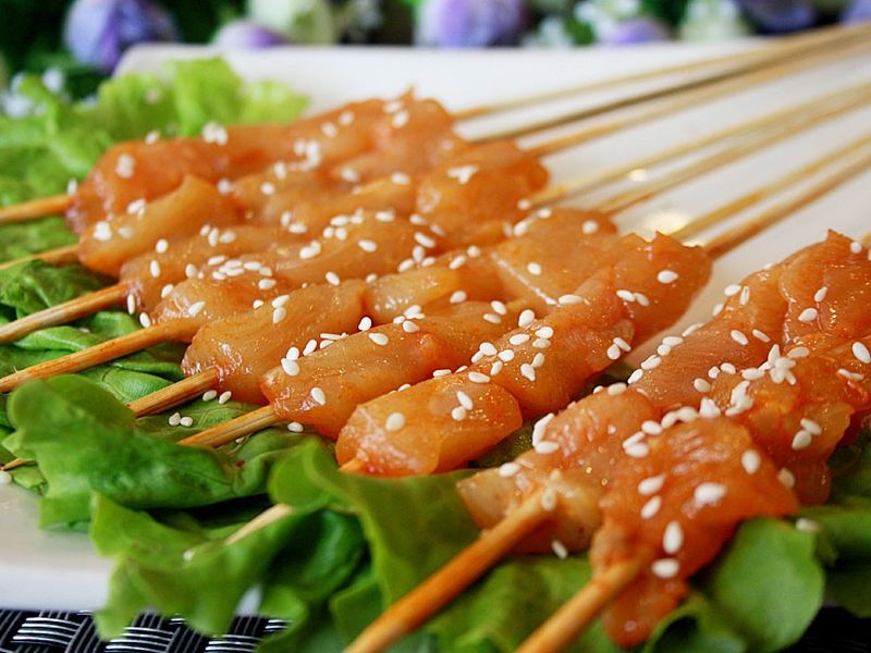 手把鸡肉串（15串）.jpg