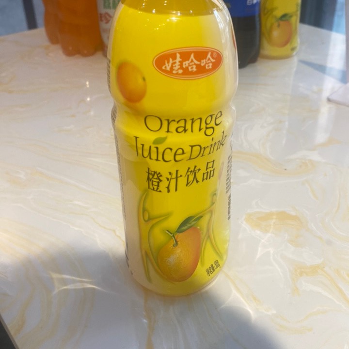 哇哈哈鲜橙汁