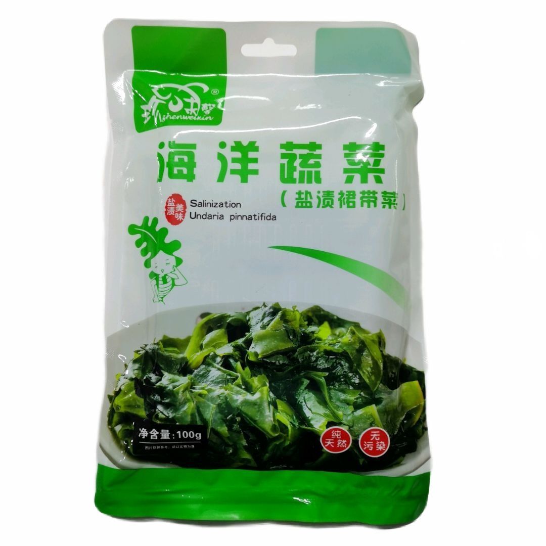 海洋蔬菜（盐渍裙带菜）100g／袋.jpg