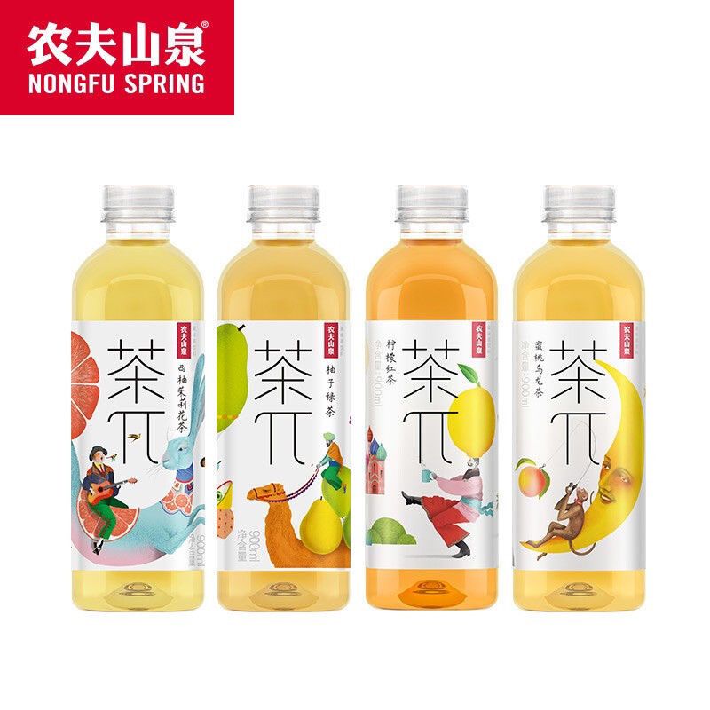 农夫山泉茶π（口味随机）900ml/瓶