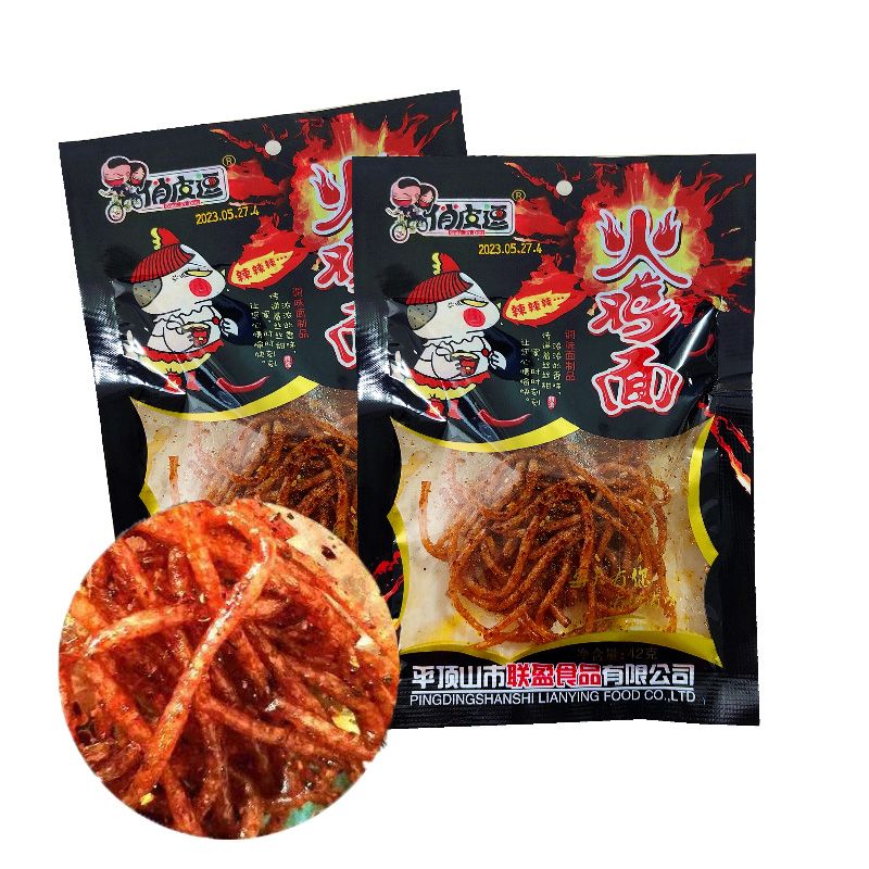 俏皮豆火鸡面调味面制品40克/袋