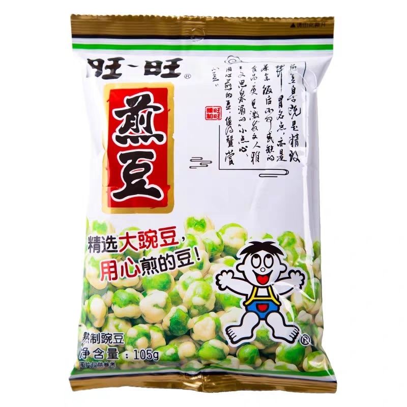 旺旺煎豆熟制豌豆105克/袋