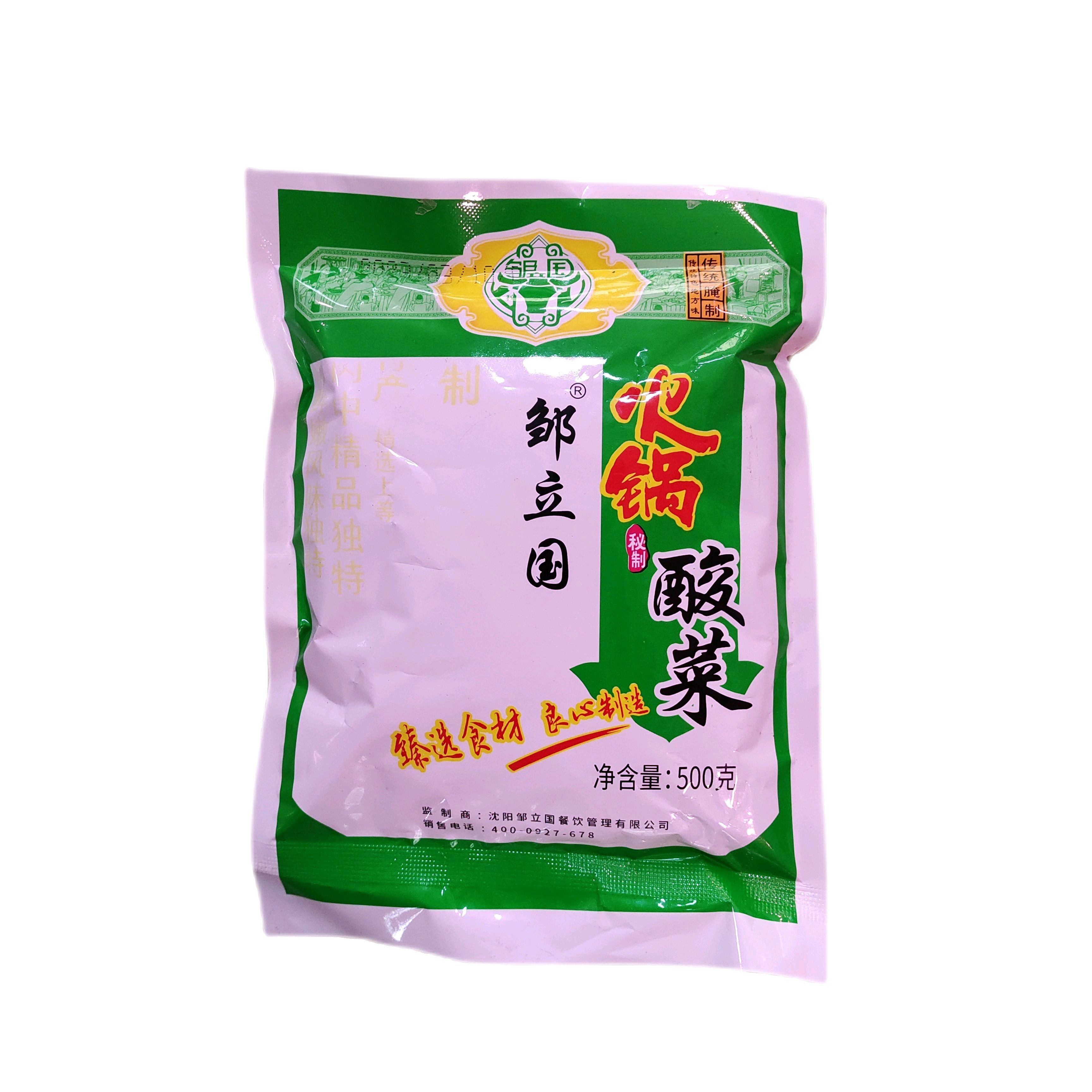 邹立国火锅酸菜500g