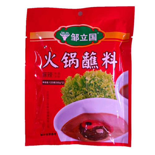 邹立国 火锅蘸料（麻辣）120g／袋