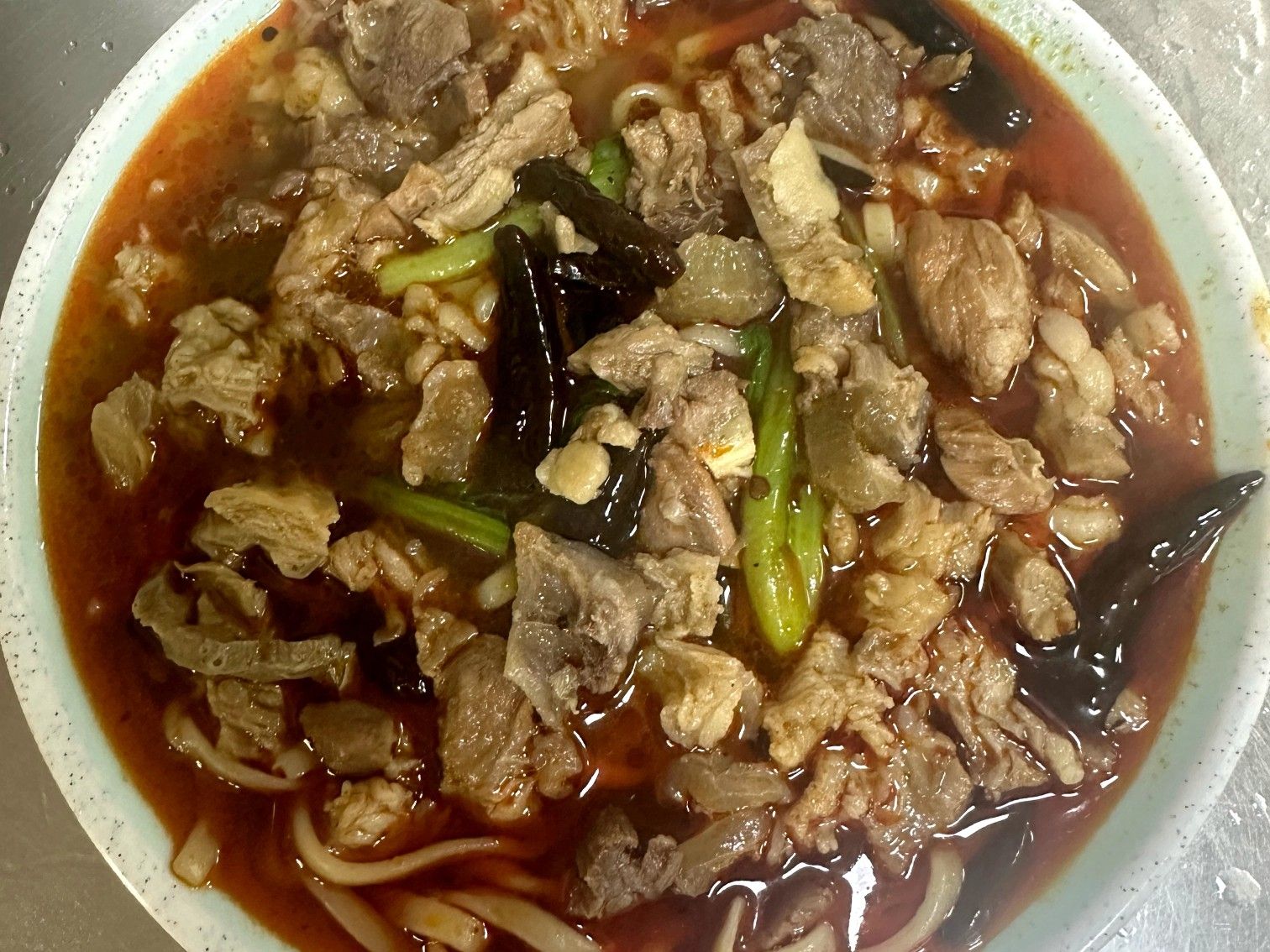 牛杂板面（牛肉、牛肉筋）